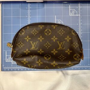LV small bag, used condition. Stitching has come out in a small area see pics